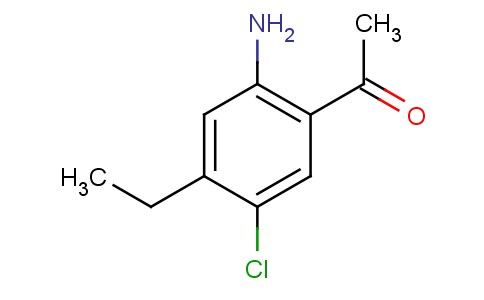 1-(2-氨基-5-氯-4-乙基苯基)乙酮