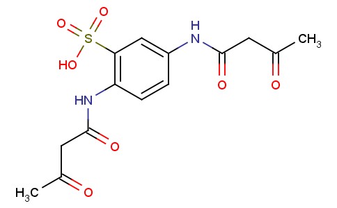 2,5-Bis[(1,3-dioxobutyl)amino]benzenesulfonic acid