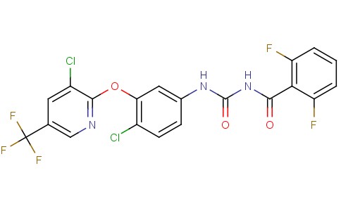 N-(4-chloro-3-(3-chloro-5-(trifluoromethyl)pyridin-2-yloxy)phenylcarbamoyl)-2,6-difluorobenzamide