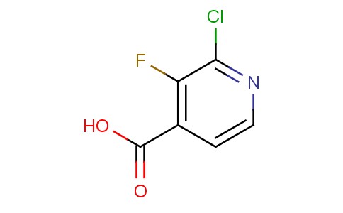 2-氯-3-氟-4-羧基吡啶