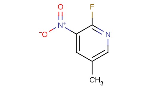 2-氟-5-甲基-3-硝基吡啶
