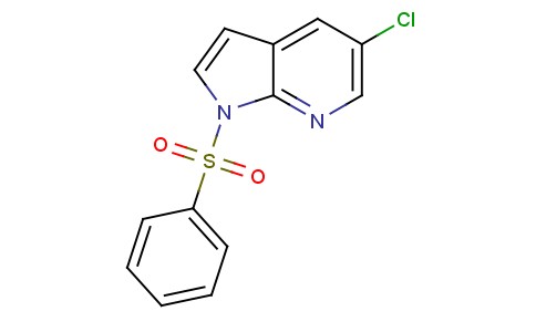 1-苯磺酰基-5-氯-7-氮杂吲哚