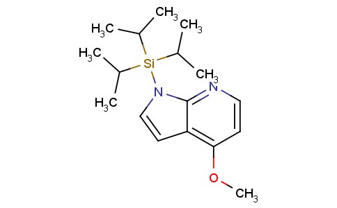 4-甲氧基-1-三异丙基硅烷-1H-吡咯并[2,3-b]吡啶