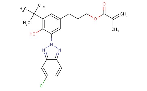 2-甲基丙烯酸3-[3-叔丁基-5-(5-氯苯并三唑-2-基)-4-羟基苯基]-丙基酯