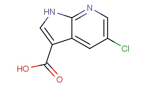 5-氯-1H-吡咯并[2,3-b]吡啶-3-羧酸