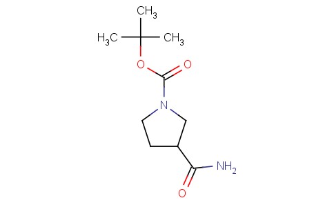 1-Boc-吡咯烷-3-甲酰胺