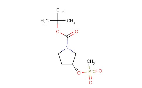 (R)-3-甲磺酰氧基吡咯烷-1-羧酸叔丁酯