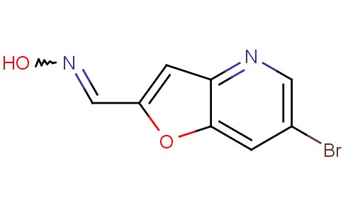 6-溴呋喃并[3,2-b]吡啶-2-甲醛肟