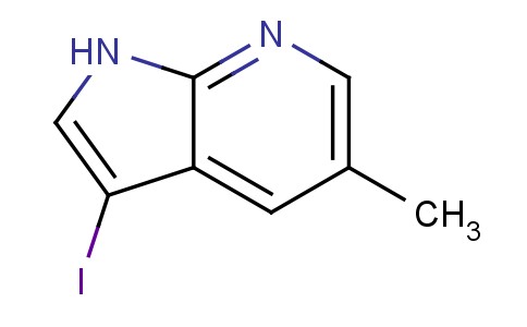 3-碘-5-甲基-1H-吡咯并[2,3-B]吡啶