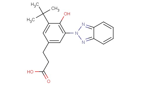 3-(3-(2H-苯并[d][1,2,3]噻唑-2-基）-5-叔丁基-4-羟基苯基）丙酸