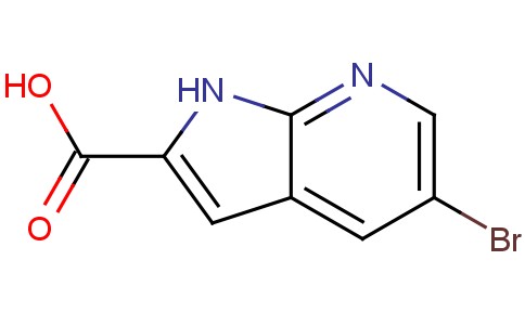 5-溴-1H-吡咯并[2,3-b]吡啶-2-羧酸