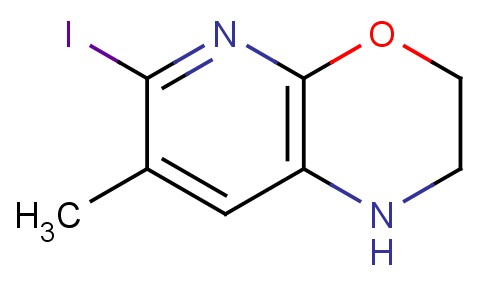 6-碘-7-甲基-2,3-二氢-1H-吡啶并[2,3-B][1,4]恶嗪
