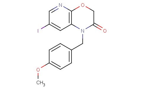 7-碘-1-(4-甲氧基苄基)-1H-吡啶并[2,3-B][1,4]恶嗪-2(3H)-酮