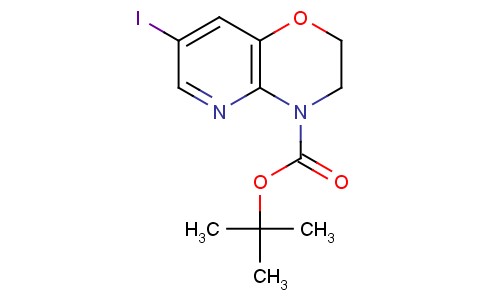 Tert-butyl 7-iodo-2H-pyrido[3,2-b][1,4]oxazine-4(3H)-carboxylate