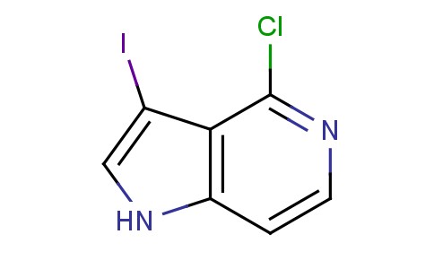 4-氯-3-碘-1H-吡咯并[3,2-c]吡啶