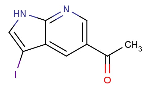 6-溴-3-碘-4-氮杂吲哚