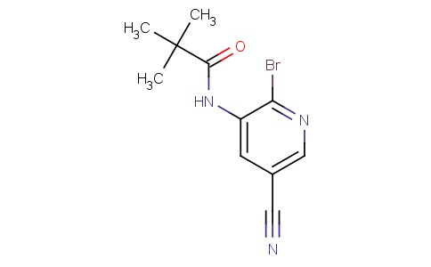 N-(2-溴-5-氰基吡啶-3-基)新戊酰胺