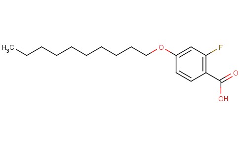 4-n-Decyloxy-2-fluorobenzoic acid