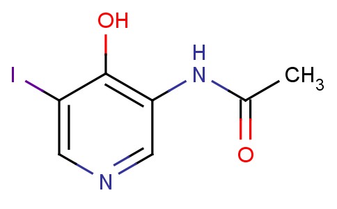 N-(4-羟基-5-碘吡啶-3-基)乙酰胺