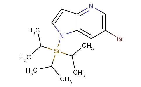 6-溴-1-(三异丙基)-1H-吡咯并[3,2-b]吡啶