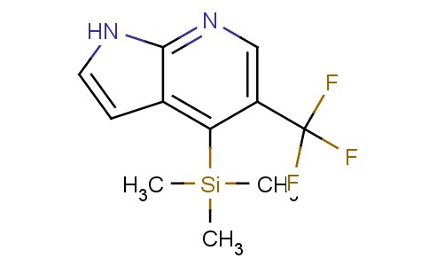 5-(Trifluoromethyl)-4-(trimethylsilyl)-1H-pyrrolo[2,3-b]pyridine
