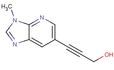 3-(3-甲基-3H-咪唑并[4,5-b]吡啶-6-基)-2-丙炔-1-醇