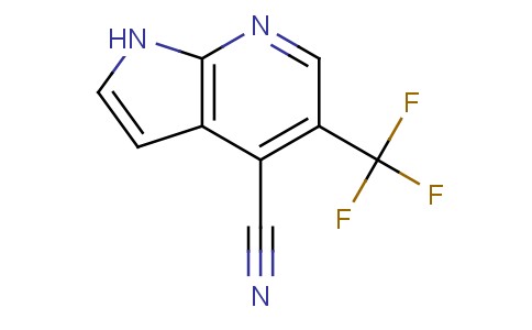 5-(三氟甲基)-1H-吡咯并[2,3-b]吡啶-4-甲腈