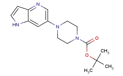 4-(1H-吡咯并[3,2-b]吡啶-6-基)哌嗪-1-甲酸叔丁酯