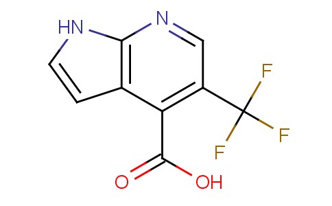 5-(三氟甲基)-1H-吡咯并[2,3-b]吡啶-4-羧酸