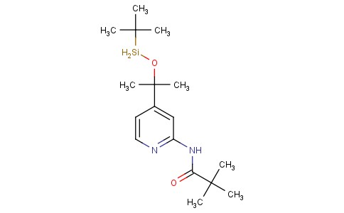 N-[4-(叔丁基二甲基硅烷氧基甲基)-吡啶-2-基]-2,2-二甲基-丙酰胺