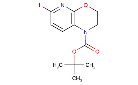 叔丁基-6-碘-2,3-二氢-1H-吡啶并[2,3-B][1,4]恶嗪-1-羧酸叔丁酯