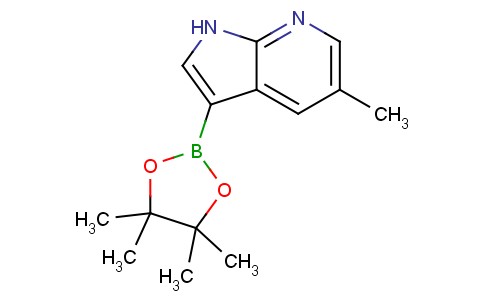 5-甲基-3-(4,4,5,5-四甲基-1,3,2-二氧硼戊环-2-基)-1H-吡咯并[2,3-b]吡啶