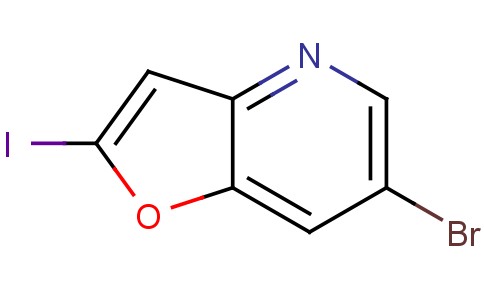 6-溴-2-碘呋喃并[3,2-b]吡啶