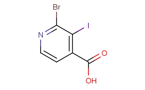 2-溴-3-碘异烟酸