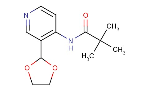 N-(3-[1,3]二氧戊环-2-基-吡啶-4-基)-2,2-二甲基丙酰胺