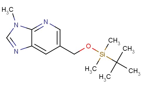 6-((叔丁基二甲基硅氧基)甲基)-3-甲基-3H-咪唑并[4,5-b]吡啶