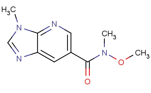 N-methoxy-N,3-dimethyl-3H-imidazo[4,5-b]pyridine-6-carboxamide