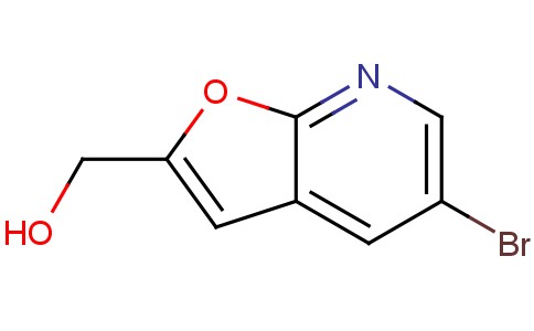 5-溴-2-(羟基甲基)呋喃并[2,3-B]吡啶