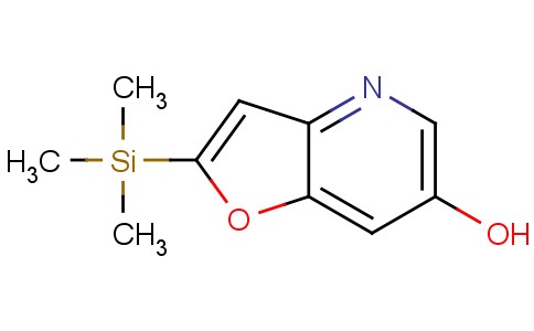 2-(三甲基硅烷基)呋喃并[3,2-b]吡啶-6-醇