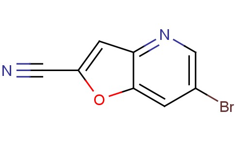 6-溴呋喃并[3,2-b]吡啶-2-甲腈