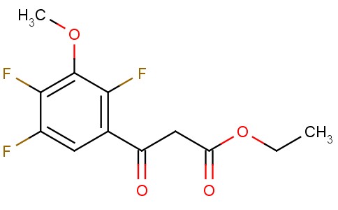Ethyl 3-methoxy-2,4,5-trifluorobenzoylacetate