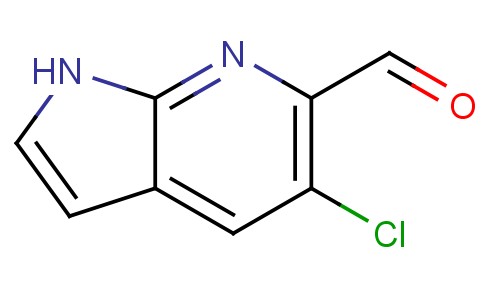 5-氯-1H-吡咯并[2,3-b]吡啶-6-甲醛