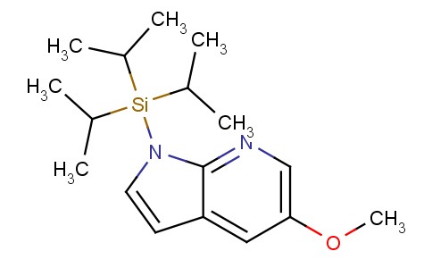 5-Methoxy-1-(triisopropylsilyl)-1H-pyrrolo[2,3-b]pyridine