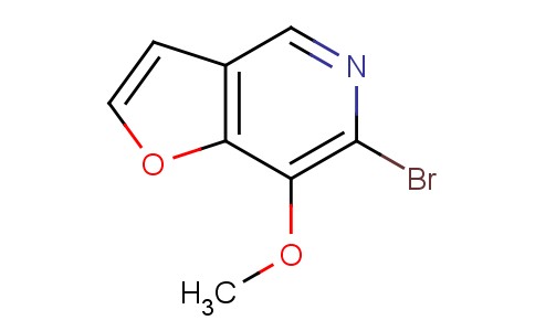 6-溴-7-甲氧基呋喃并[3,2-c]吡啶