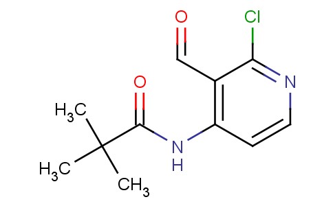 N-(2-Chloro-3-formylpyridin-4-yl)pivalamide