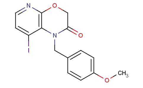 8-碘-1-(4-甲氧基苄基)-1H-吡啶并[2,3-B][1,4]恶嗪-2(3H)-酮