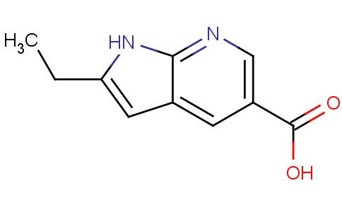 2-乙基-1H-吡咯并[2,3-b]吡啶-5-羧酸