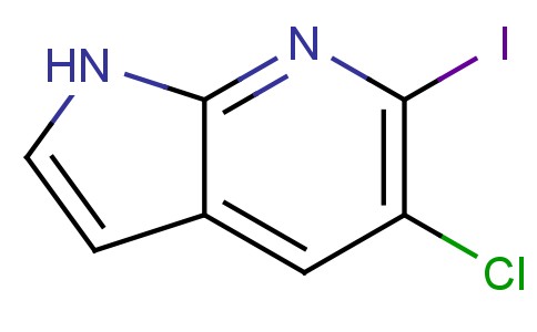 5-氯-6-碘-1H-吡咯并[2,3-b〕吡啶