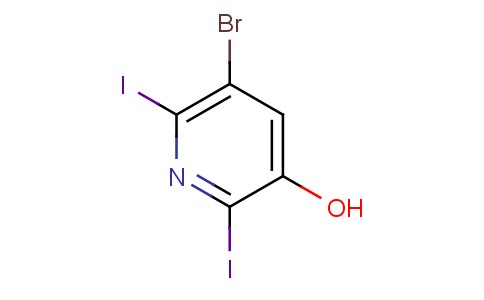 5-溴-2,6-二碘吡啶-3-醇