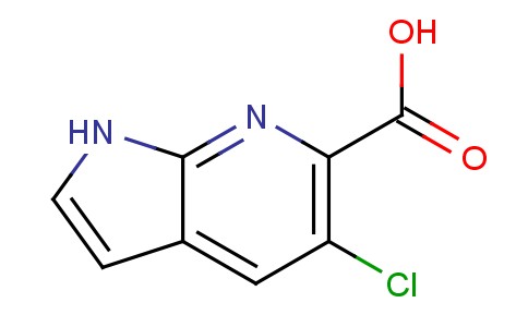 5-氯-1H-吡咯并[2,3-b]吡啶-6-甲酸